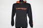 Preview: Dunlop Herren Hoody schwarz-orange