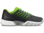 Preview: K-Swiss Big Shot Light 3 Herren Tennisschuhe anthrazit-grün Carpet Teppich Indoor