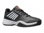 Preview: K-Swiss Herren Tennisschuhe Court Express Clay anthrazit-weiss-rot