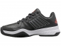 Preview: K-Swiss Herren Tennisschuhe Court Express Clay anthrazit-weiss-rot