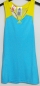 Preview: Adidas Mädchen Girls Tank Top türkis-gelb