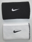 Preview: Nike Schweissband Premier Home and Away Wristband Large Unisex Anthrazit und Weiss