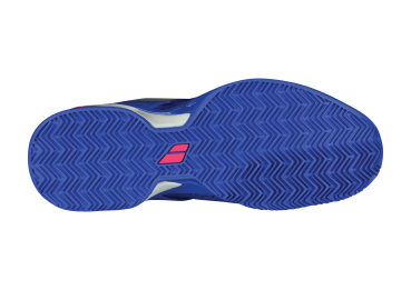 Preview: Babolat Propulse Fury Clay blau-lila-berry Damen Tennisschuhe Sandplatz