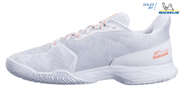 Preview: BABOLAT JET Tere CLAY Damen Sandplatz Tennisschuhe weiß
