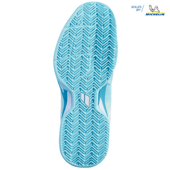 Preview: Babolat Propulse Blast Clay türkis-weiß Damen Tennisschuhe Sandplatz