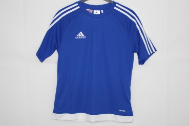 Adidas Jungen Boys Funktionsshirt royalblau-weiß