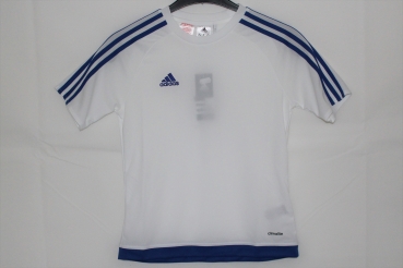 Adidas Jungen Boys Funktionsshirt weiß-royalblau