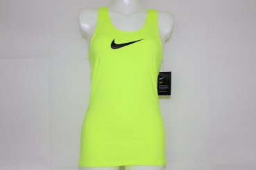 Nike Damen Tennis Court Pro Tank neongelb-schwarz