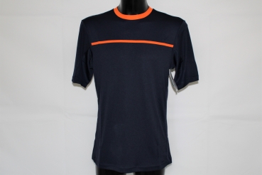 Wilson Herren Shirt navy-orange Gr. M