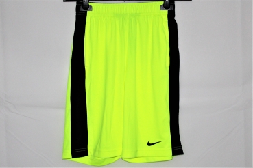 Nike Jungen Shorts Poly neongelb-schwarz Gr. M / 137-147cm