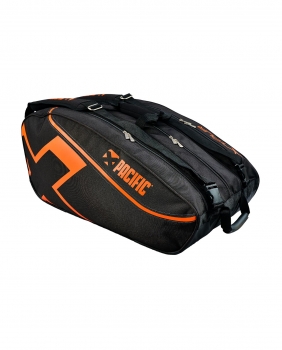 Pacific XTour, Racket Bag 2XL (Thermo) Tennistasche schwarz-orange