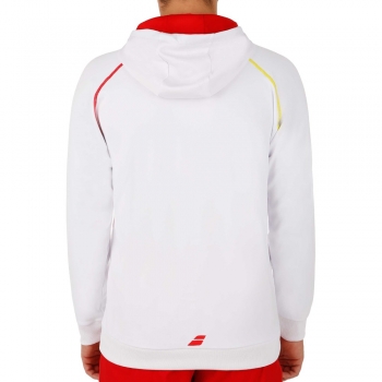 Preview: Babolat Herren Sweat Match Performance Hoody weiß