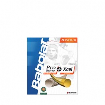 Babolat Hybrid Pro Hurricane Tour 1.25 und Exel 1.30 Saitensets