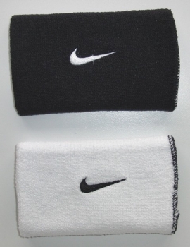Nike Schweissband Premier Home and Away Wristband Large Unisex Anthrazit und Weiss