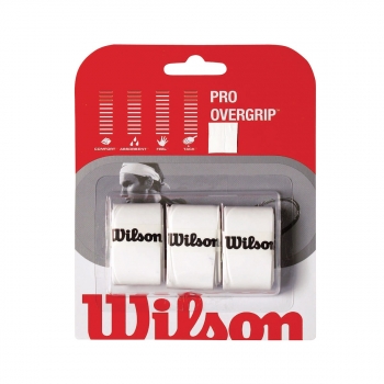 Wilson Pro Overgrip 3er Pack weiss