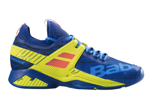BABOLAT Propulse Rage Clay blau-gelb Herren All Court Tennisschuhe