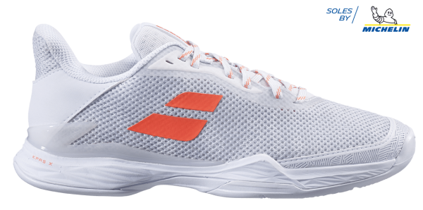 BABOLAT JET Tere CLAY Damen Sandplatz Tennisschuhe weiß