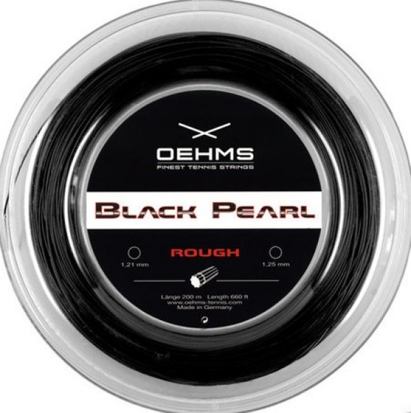 Oehms Black Pearl Rough 1.25mm Saitenset 12,2m schwarz