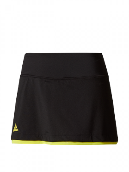 Adidas Damen London Skirt schwarz-gelb