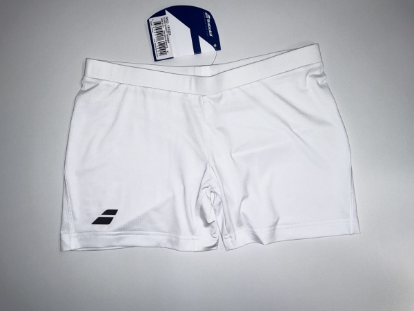 Babolat Damen Core Shorty Kompressionsshorts weiß