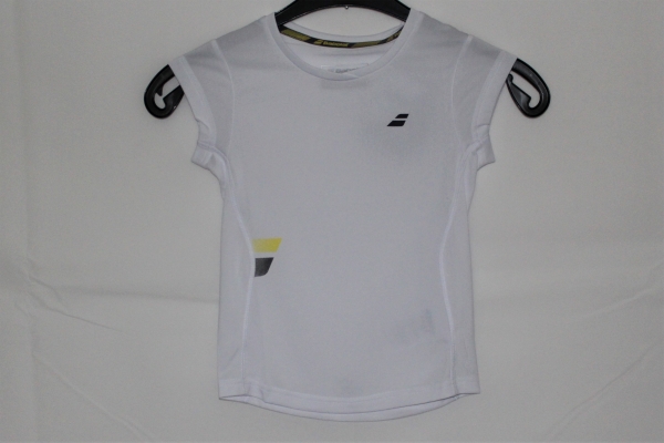 Babolat Mädchen Core Shirt weiß 8-10 Jahre