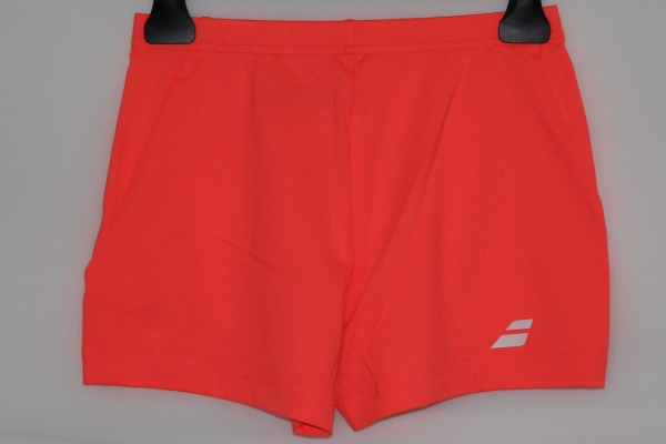 Babolat Mädchen Core Short neonorange 10-12 Jahre