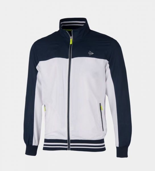 Dunlop Trainingsanzug Herren Woven Warm Up weiss-navy