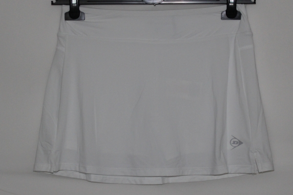 DUNLOP Mädchen Performance Tennisrock weiß Gr. 146-152 / 11-12 Jahre