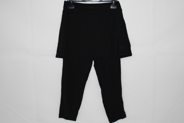 DUNLOP Mädchen Performance Tennisrock mit seperater Leggins schwarz Gr. 158 / 13 Jahre