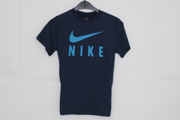 Nike Junior T-Shirt marineblau Gr. S/128-140