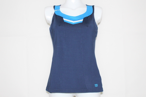 Wilson Damen Tank Top dunkelblau-hellblau Gr. M