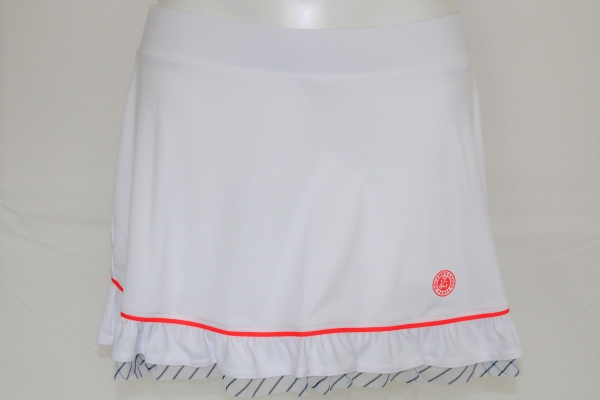 Adidas Damen Skirt Tennisrock Roland Garros weiß-flashred
