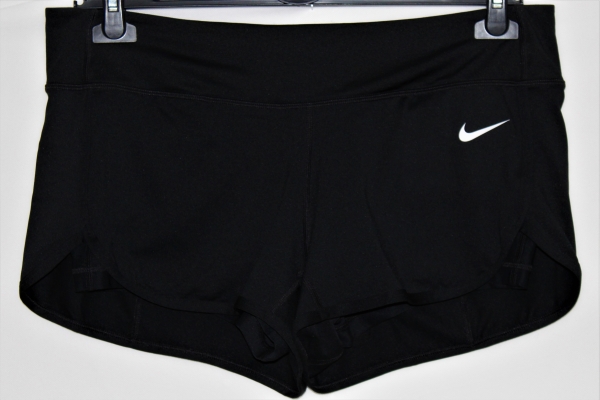 Nike Damen Tennisshort Court Short schwarz-weiß Gr. L