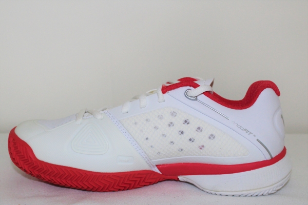 Wilson Rush Pro Clay Court Sandplatz Damen Tennisschuhe weiss-rot