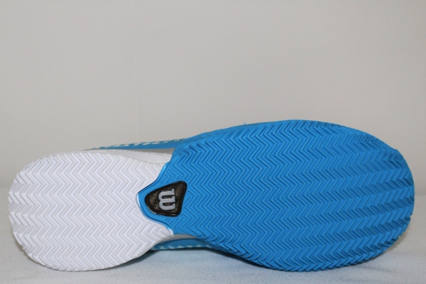 Wilson Rush Pro Clay Court Sandplatz Damen Tennisschuhe cyan-weiß Gr. 37
