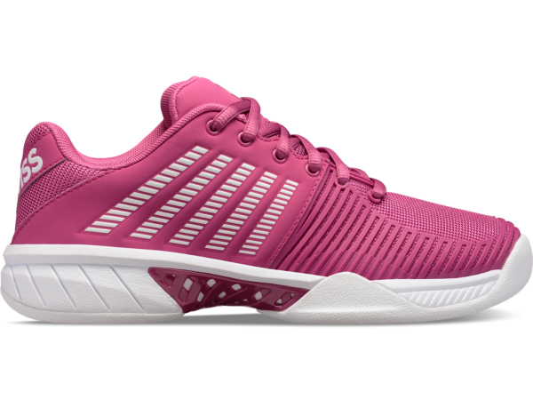 Kswiss Damen Tennisschuhe Express Light 2 Carpet berry-weiß