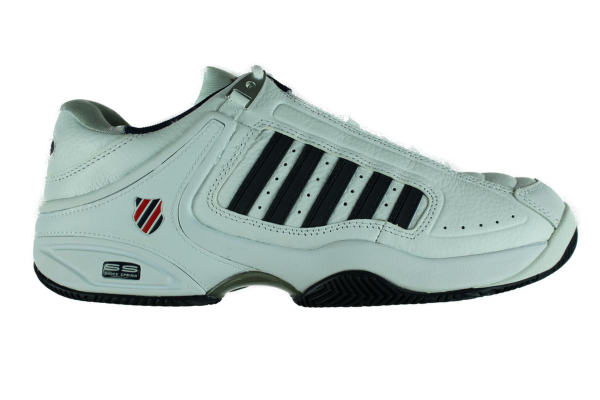 Kswiss Defier DS Leather Tennisschuhe Herren weiß Leder Gr. 47 EU