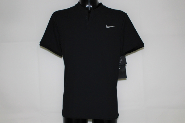 Nike Herren Advantage Polo schwarz Größe L