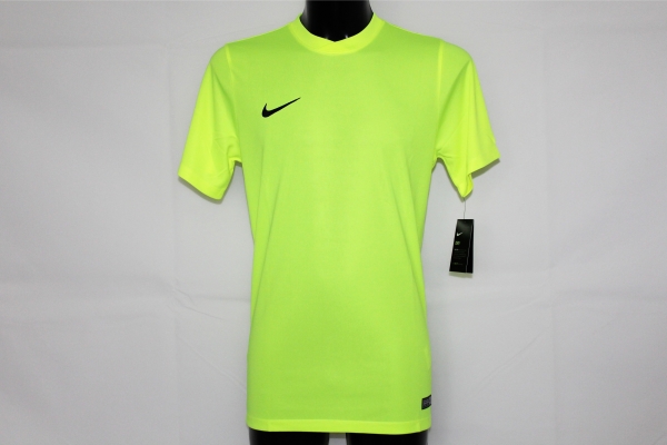 Nike Shirt Herren Funktionsshirt neongelb X Neck Gr. S