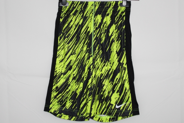 Nike Jungen Fly Shorts neongelb-schwarz