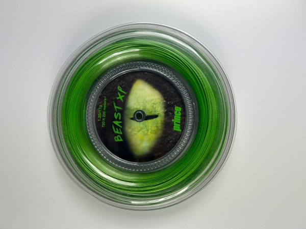 Prince Tennissaite Beast XP grün 1.25mm 17G 12,2 Meter Set (von der Rolle)