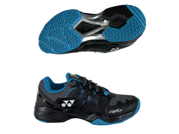 YONEX Herren Tennisschuhe Sonicage Clay schwarz-grau-blau