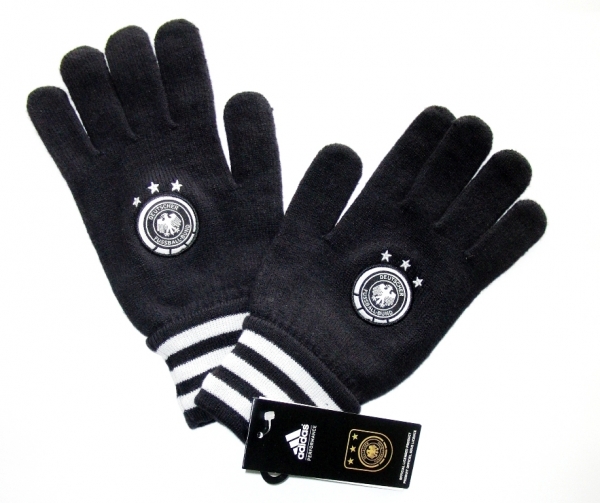 Adidas DFB Handschuhe schwarz mit DFB Stick