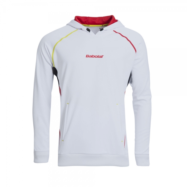 Babolat Herren Sweat Match Performance Hoody weiß