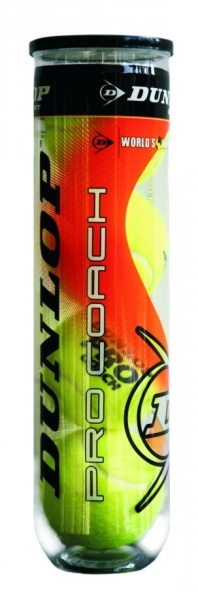 DUNLOP Pro Coach Tennisbälle 4er Dose