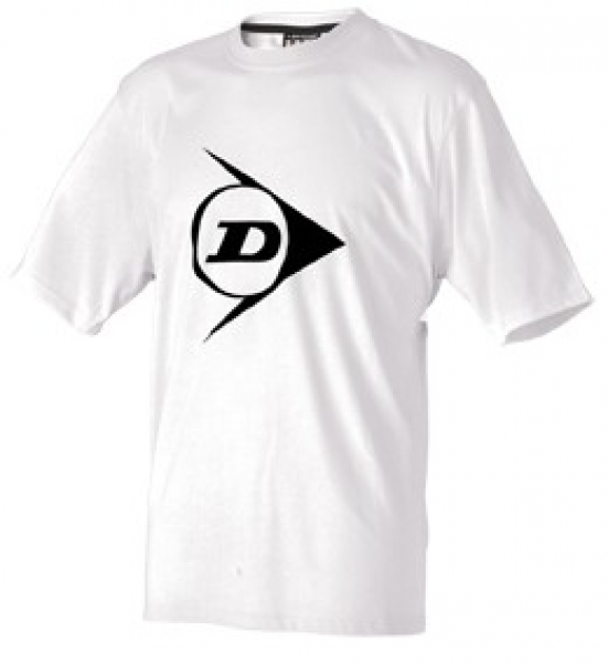 DUNLOP Promoline Unisex T-Shirt weiß