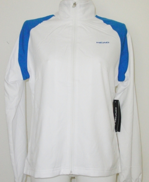 Head Trainingsjacke Damen weiß-blau