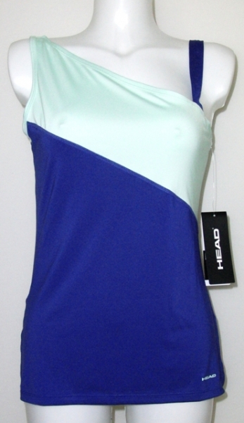 Head Träger Shirt Damen Tank Top blau