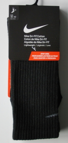 Nike Tennissocken Sportsocken Dri-Fit schwarz Gr. 38-42 EU