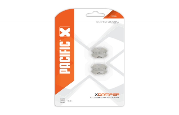 Pacific Tennis Vibrationsdämpfer XCross Damper silber
